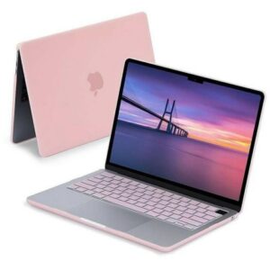 MacBook Pink Protective Case + Keyboard Cover - Pink 40% off