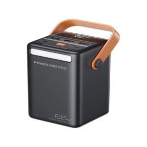 POWERADD PRO 50000mAh 65W Power Bank - Black 505 off